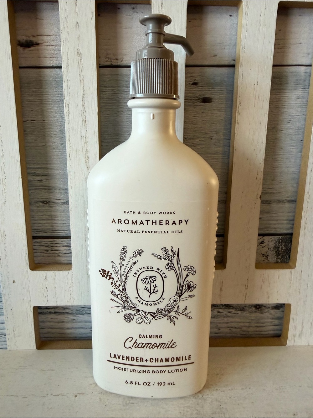 Bath & Body Works Aromatherapy CALMING CHAMOMILE Lavender Body Lotion 6.5oz NEW - Picture 7 of 7